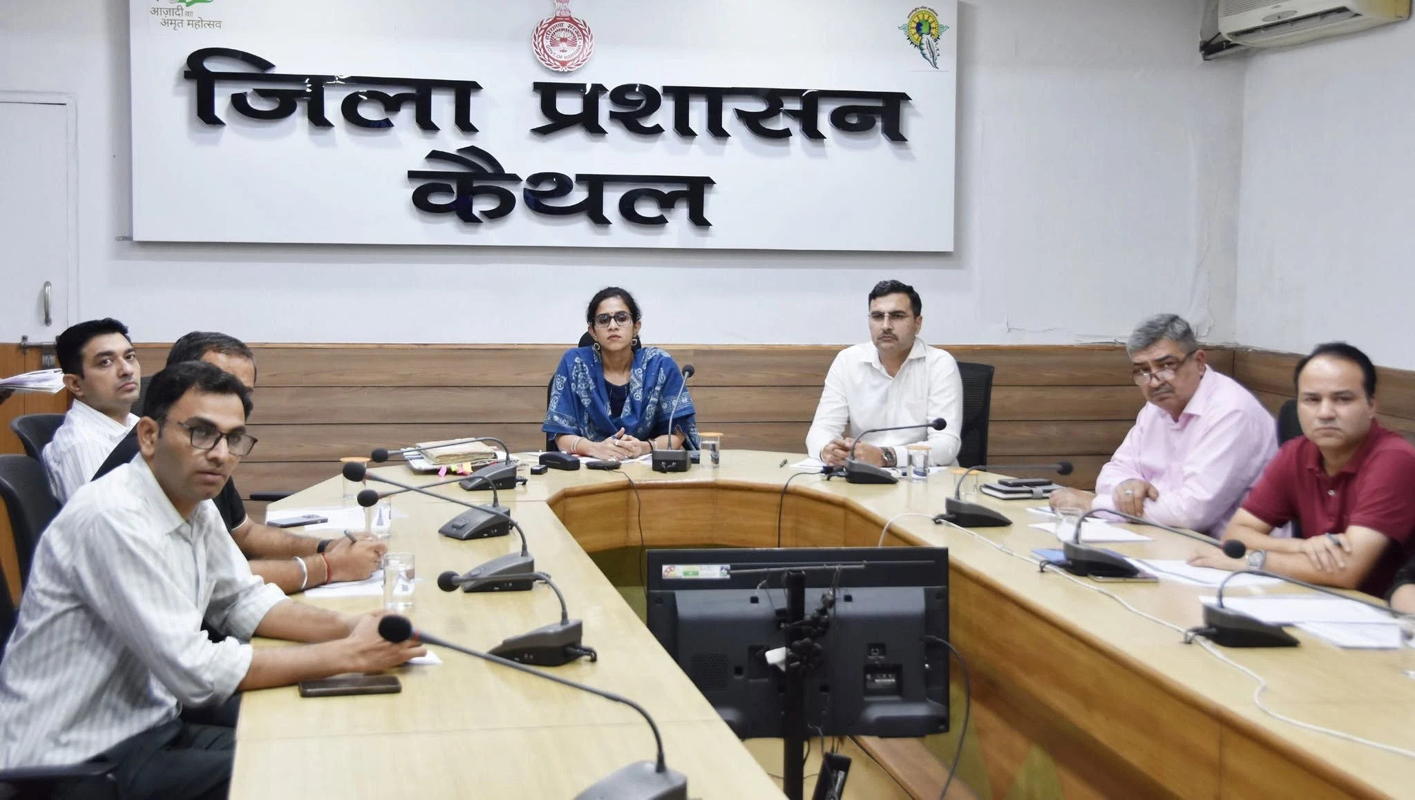 कैथल में डीसी अपराजिता ने दिए निर्देश: नोटिस वितरण और दस्तावेजों के सत्यापन का कार्य निर्धारित समय-सीमा में करें पूरा