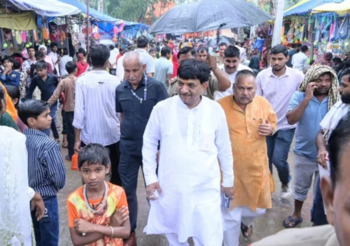सावन शिवरात्रि पर मंत्री कपिल देव अग्रवाल ने शेरनगर और भंडूरा के शिव मंदिरों में तैयारियों का लिया जायजा