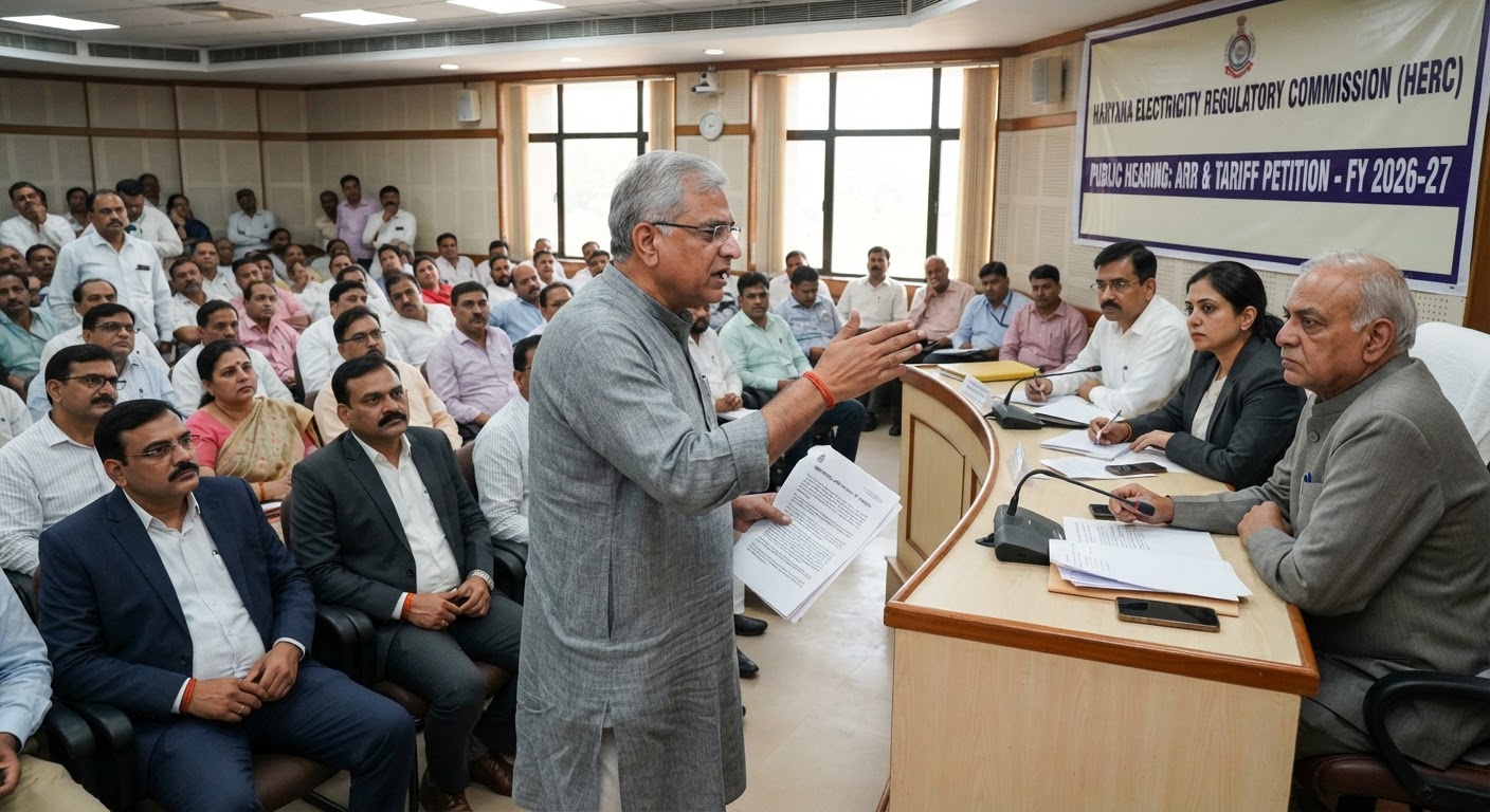 हरियाणा में बिजली उपभोक्ताओं पर बढ़ेगा बोझ, डिस्कॉम्स द्वारा 1134 करोड़ रुपये से अधिक वसूलने के प्रस्ताव का विरोध