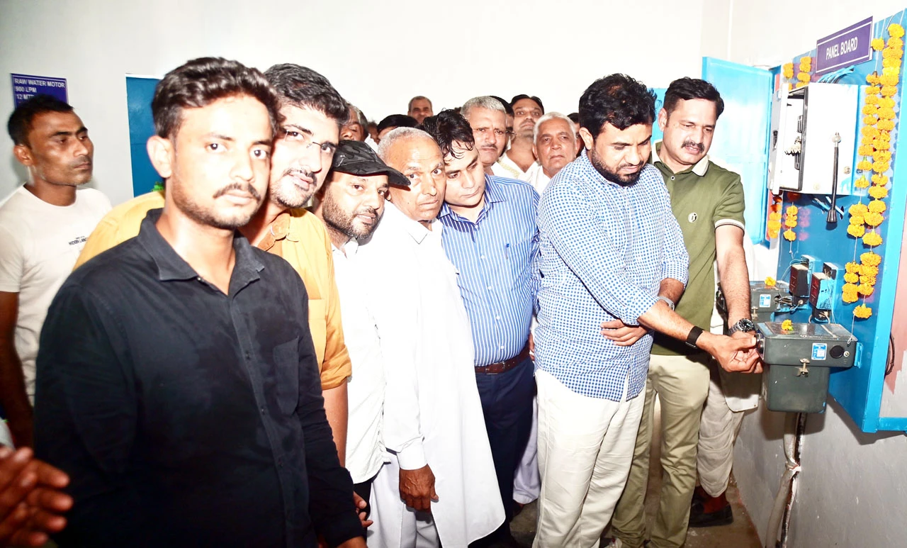 सोनीपत में बजाना खुर्द जलघर का उद्घाटन, तीन गांवों को मिलेगा रोज 10 लाख लीटर स्वच्छ पानी
