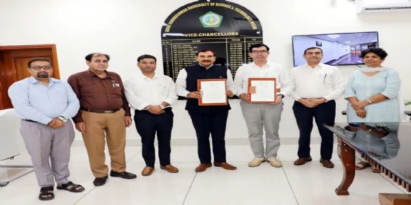 हिसार: गुरु जम्भेश्वर विश्वविद्यालय की छात्राओं को मिलेगा सुरक्षित आवास, सीआरएम जाट कॉलेज के साथ हुआ समझौता