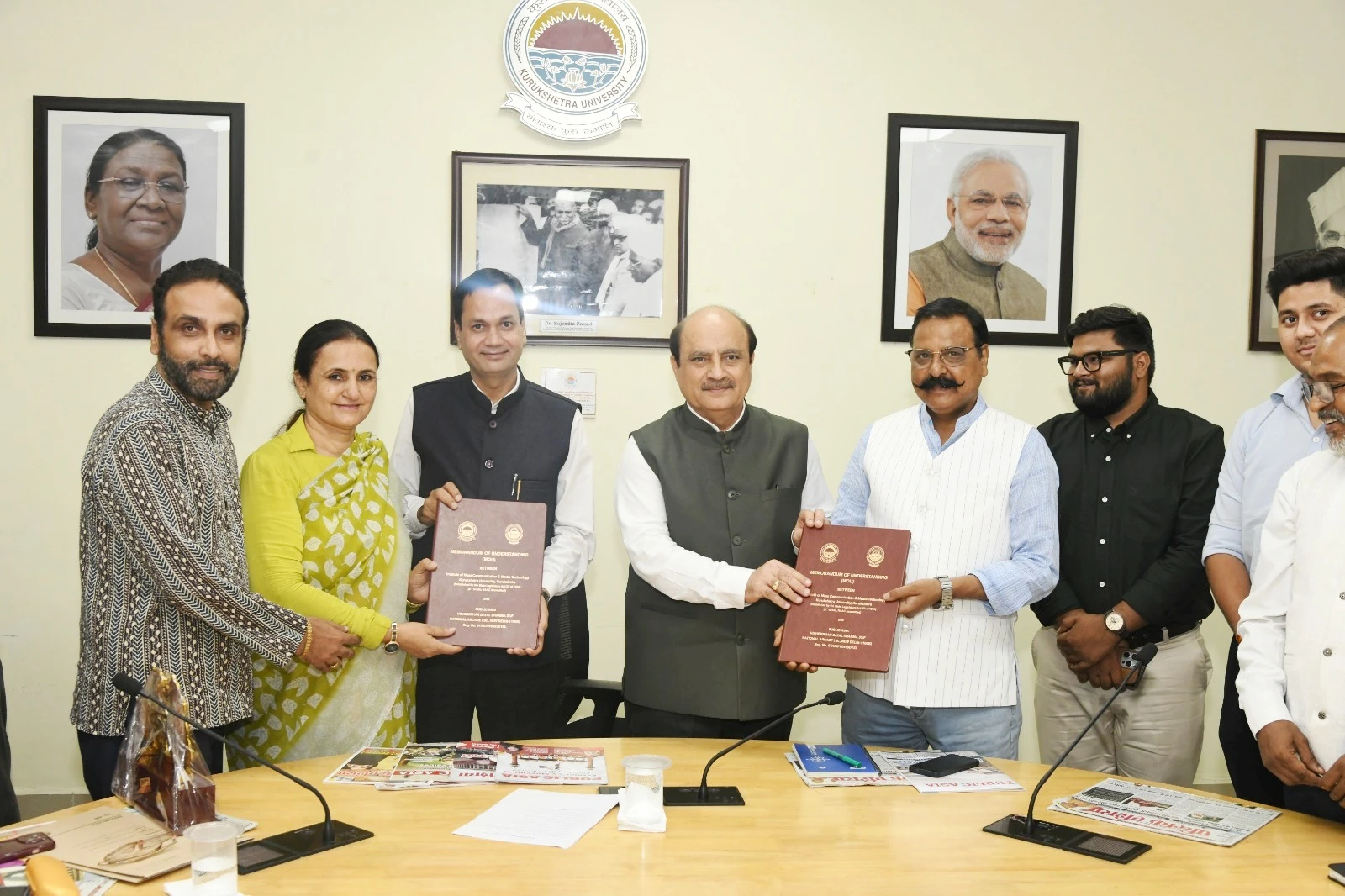 कुरुक्षेत्र विश्वविद्यालय और पब्लिक एशिया ग्रुप के बीच हुआ महत्वपूर्ण इंडस्ट्री-एकेडेमिया समझौता