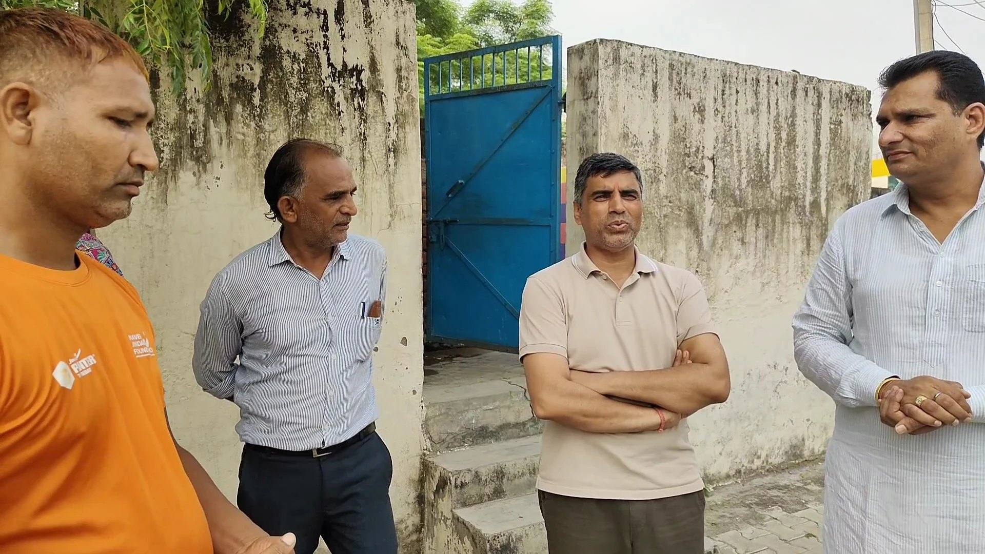 नीलोखेड़ी के रायपुर रोडान स्कूलों का शिक्षा मंत्री महीपाल ढांडा ने किया औचक निरीक्षण, सरपंच प्रतिनिधि के कार्यों की सराहना
