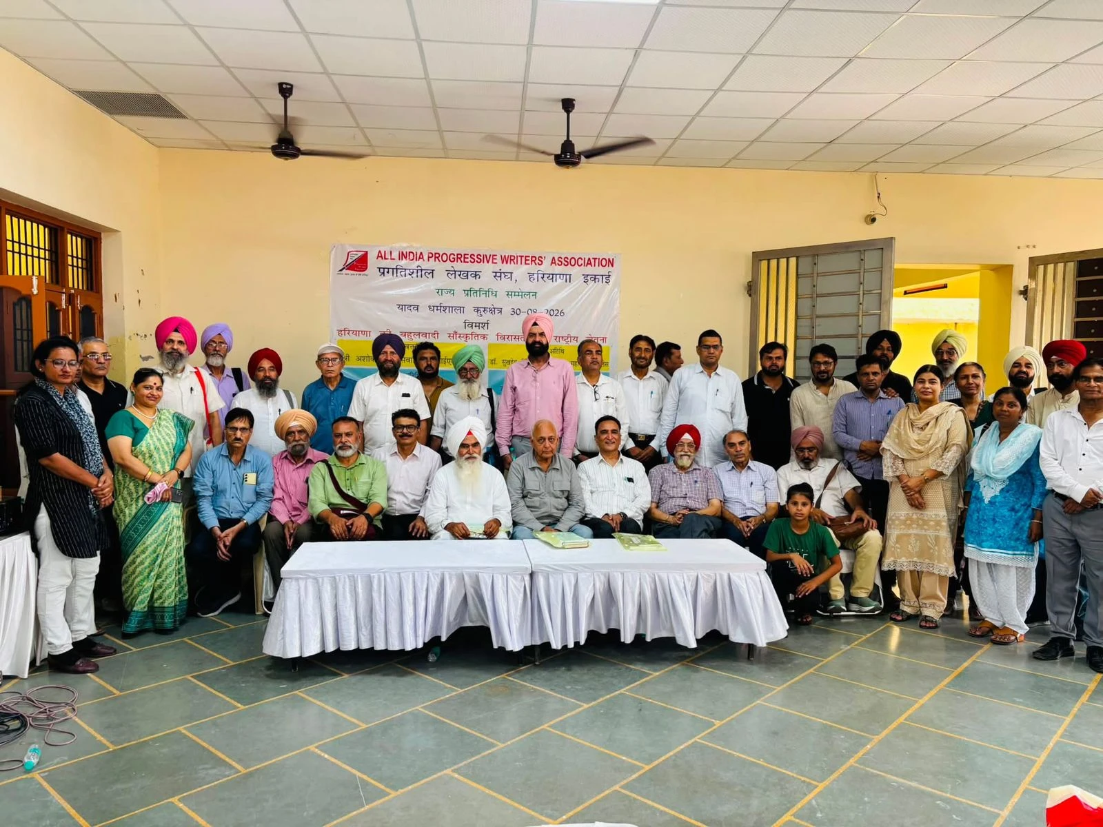 प्रलेस हरियाणा का राज्य प्रतिनिधि सम्मेलन संपन्न, डॉ. रामेश्वर दास अध्यक्ष और डॉ. हरविंदर सिंह सिरसा बने महासचिव