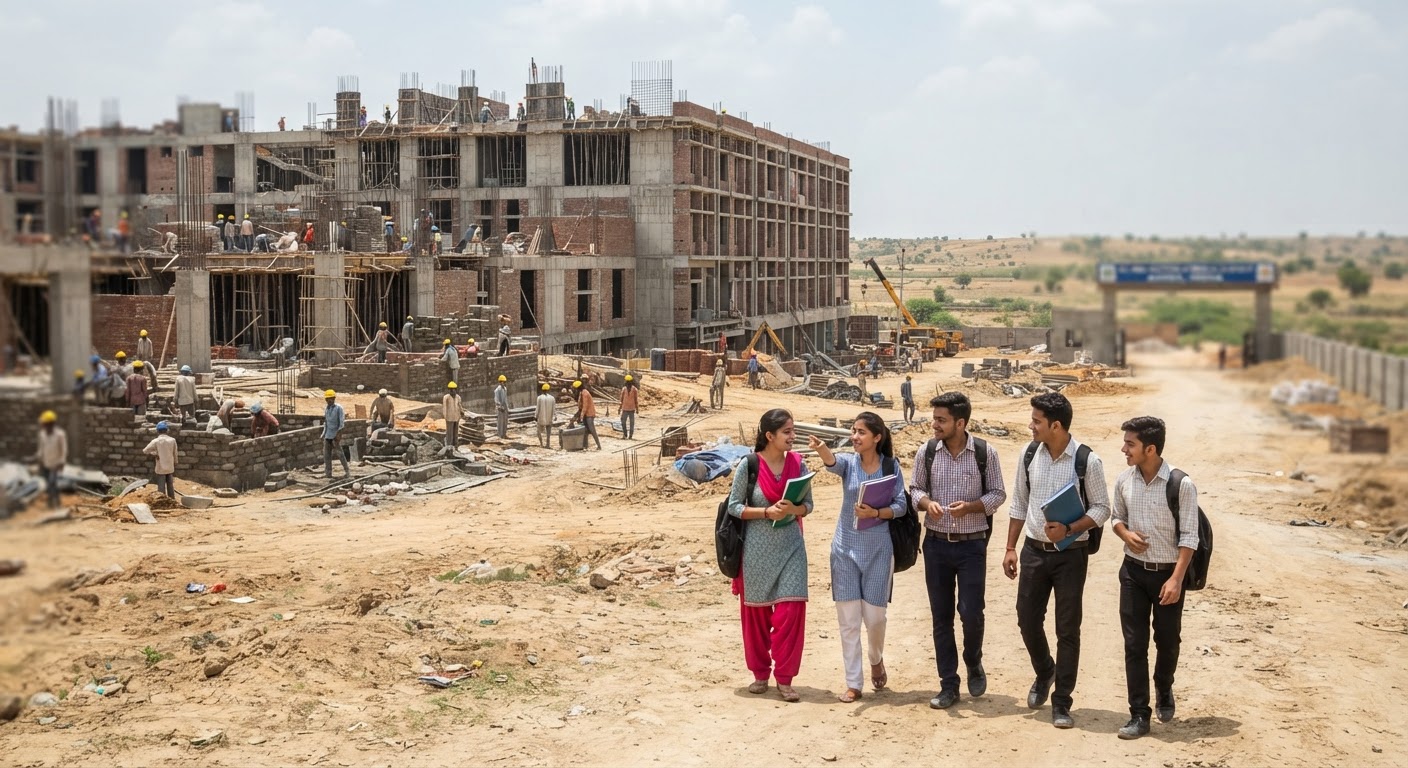 रेवाड़ी एम्स में शैक्षणिक वर्ष 2026-27 के लिए 50 एमबीबीएस सीटों पर एडमिशन की मिली मंजूरी