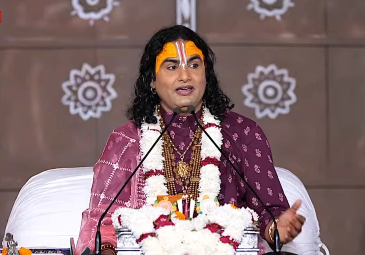 तरावड़ी में श्रीमद्भागवत कथा का दूसरा दिन: 15-16 हजार श्रद्धालुओं ने सुनी कथा,