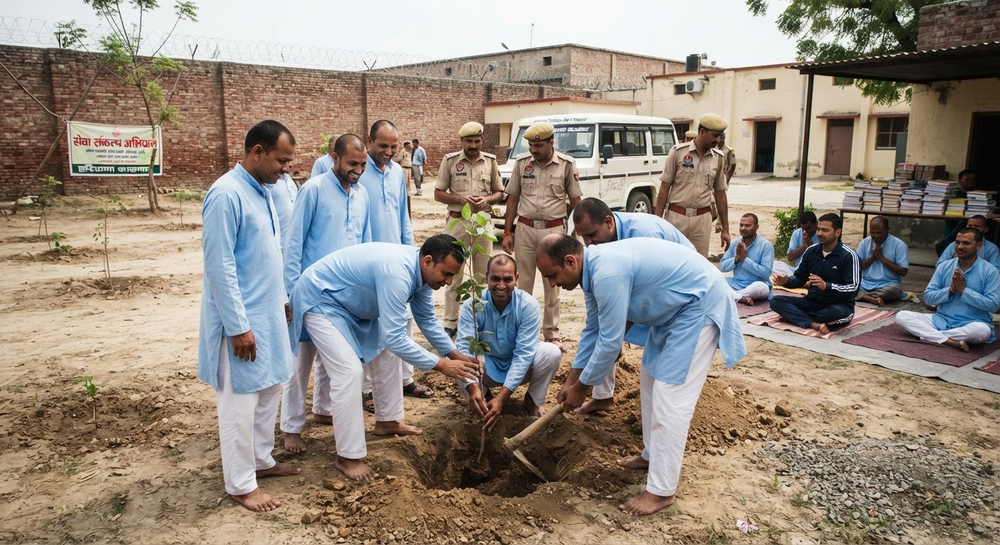 हरियाणा की जेलों में 17 सितंबर से 17 अक्टूबर तक चलेगा सेवा संकल्प अभियान, मंत्री अरविंद शर्मा ने दिए निर्देश