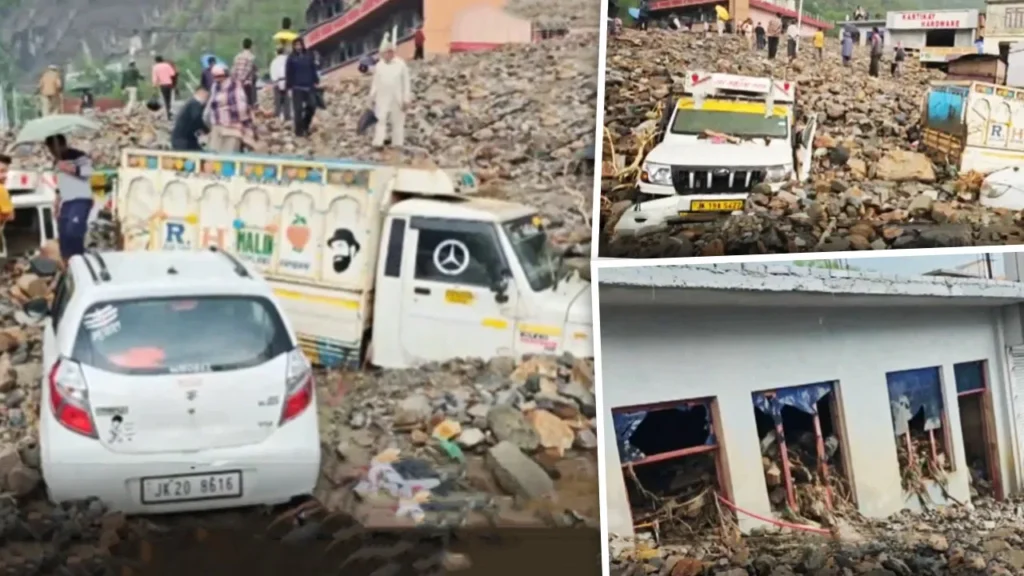 जम्मू-कश्मीर में बाढ़ और भूस्खलन से तबाही; रामबन में 3 की मौत, स्कूल-कॉलेज कल रहेंगे बंद