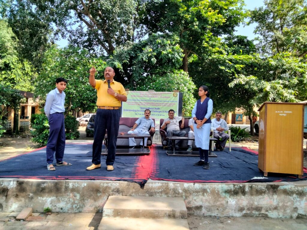 गाँव बडनपुर पीएमश्री राजकीय वरिष्ठ माध्यमिक विद्यालय में सेमिनार आयोजित