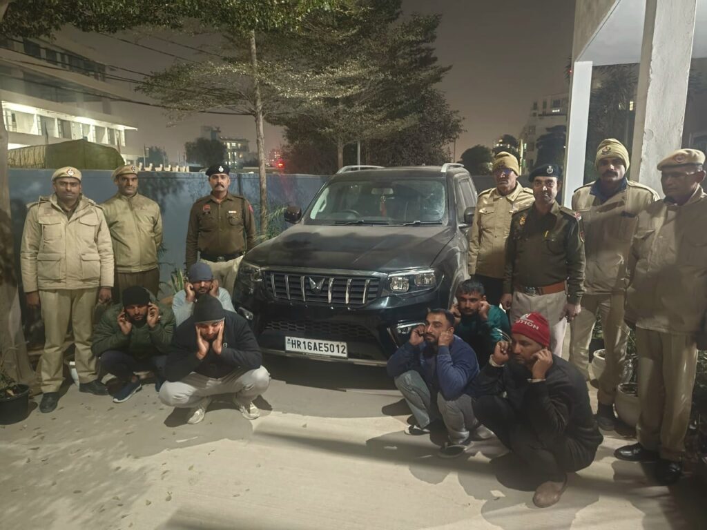 GURUGRAM NEWS -आधा दर्जन स्टंटबाज पुलिस के हत्थे चढ़े