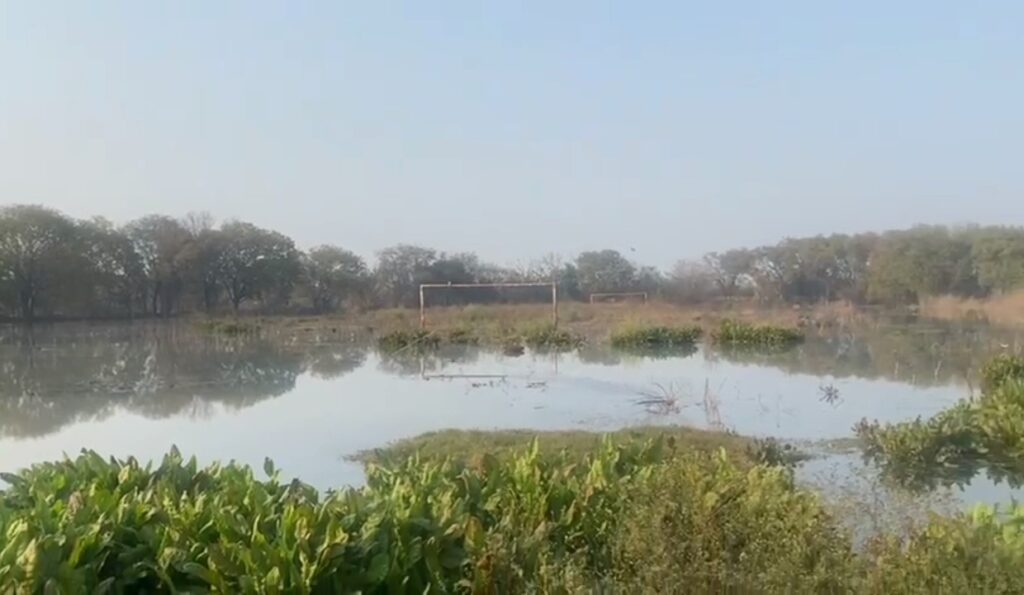 पटौदी जिला परिषद चुनाव के बाद कॉलेज परिसर बन गया सीवरेज डंपिंग यार्ड