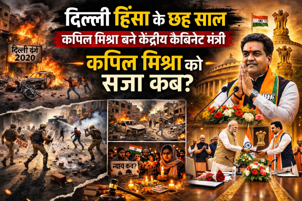दिल्ली दंगे के 6 साल बाद: कपिल मिश्रा को सजा कब?