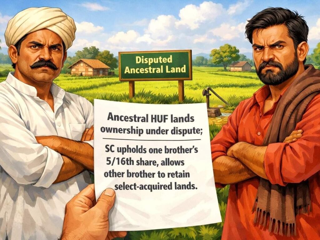 संपत्ति की भूख में टूटते रिश्ते हरियाणा से पूरे समाज तक फैलता पारिवारिक संकट हरियाणा के ग्रामीण परिवार में जमीन और संपत्ति विवाद के कारण टूटते रिश्तों को दर्शाती प्रतीकात्मक समाचार फोटो।