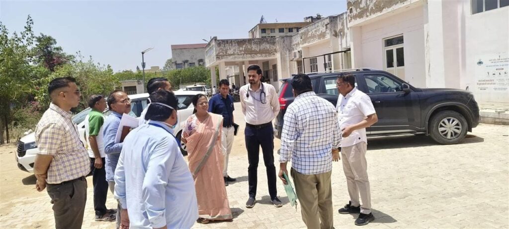 अपर्णा गुप्ता ने किया नीमराणा उपखण्ड का व्यापक दौरा, चिकित्सा, पेयजल, राजस्व एवं जल संरक्षण कार्यों का लिया जायजा*