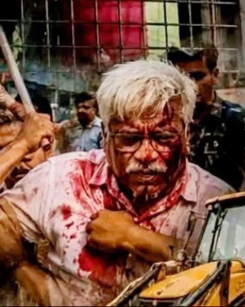 बंगाल में आधी रात को बुलडोज़र और बेदख़ली के खिलाफ जन प्रतिरोध