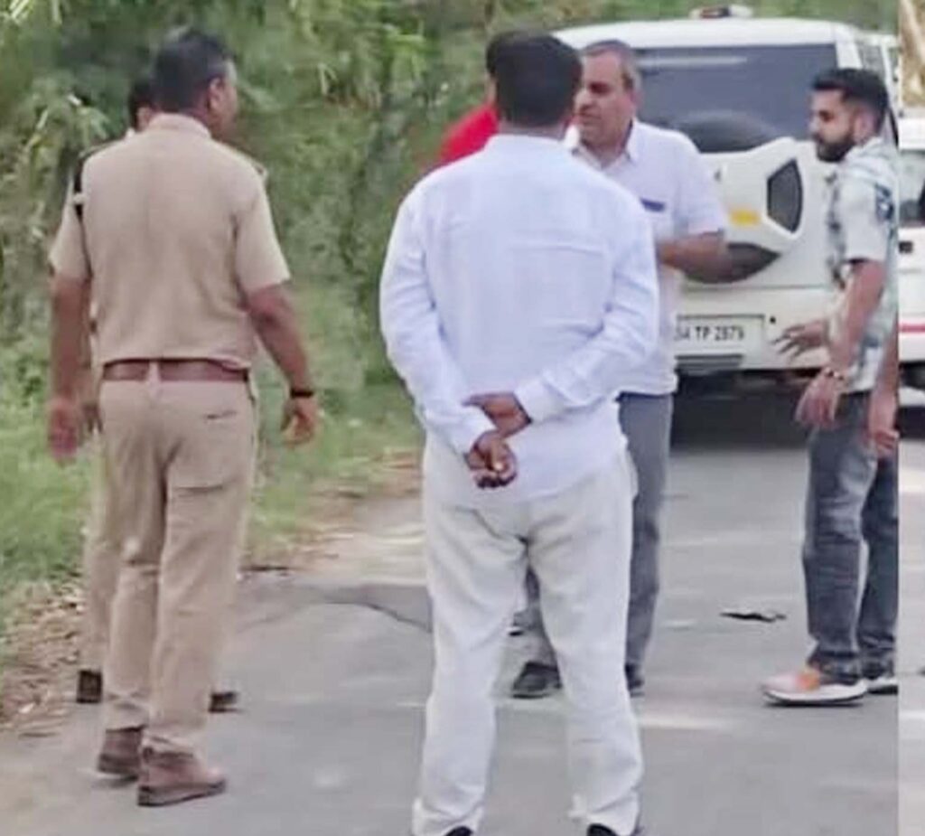 तरावड़ी मे मौके पर कार्रवाई करने पहुंची सीआईए पुलिस की टीम। फ़ाइल फोटो।