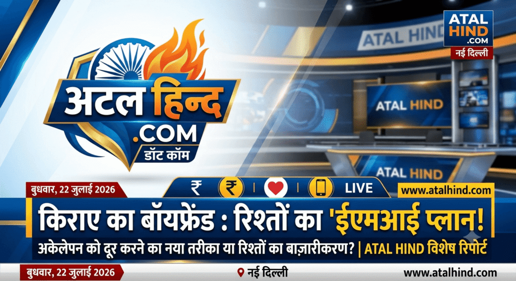 किराए का बॉयफ्रेंड: आधुनिक समाज में रिश्तों का ‘ईएमआई प्लान’ और बढ़ता अकेलापन किराए का बॉयफ्रेंड : रिश्तों का 'ईएमआई प्लान!