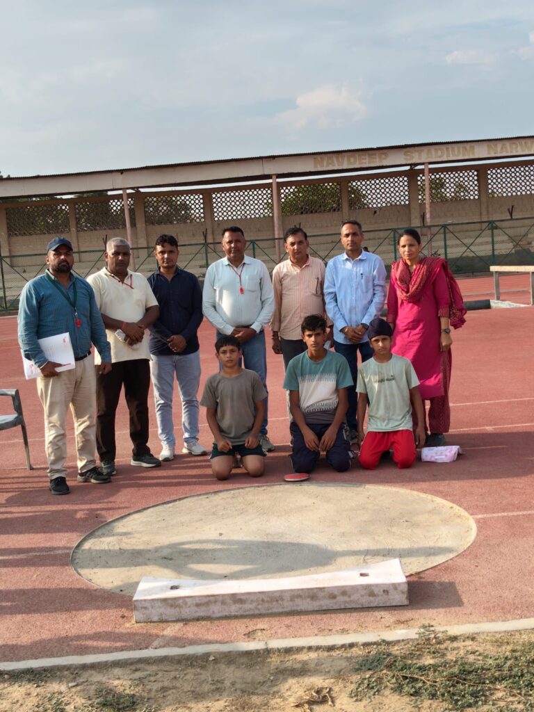 नरवाना खंड स्तरीय एथलेटिक्स प्रतियोगिता स्कूली खिलाड़ियों ने मैदान में दिखाया दमखम, देखें विजेताओं की पूरी लिस्ट नरवाना में खंड स्तरीय स्कूली एथलेटिक्स प्रतियोगिता