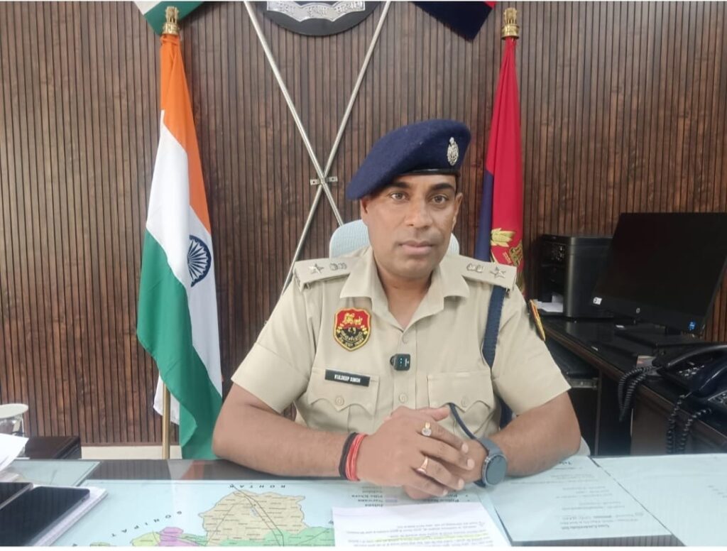 आस्था का सम्मान, सुरक्षा जिम्मेदारी- कुलदीप सिंह नरवाना : पुलिस अधीक्षक कुलदीप सिंह