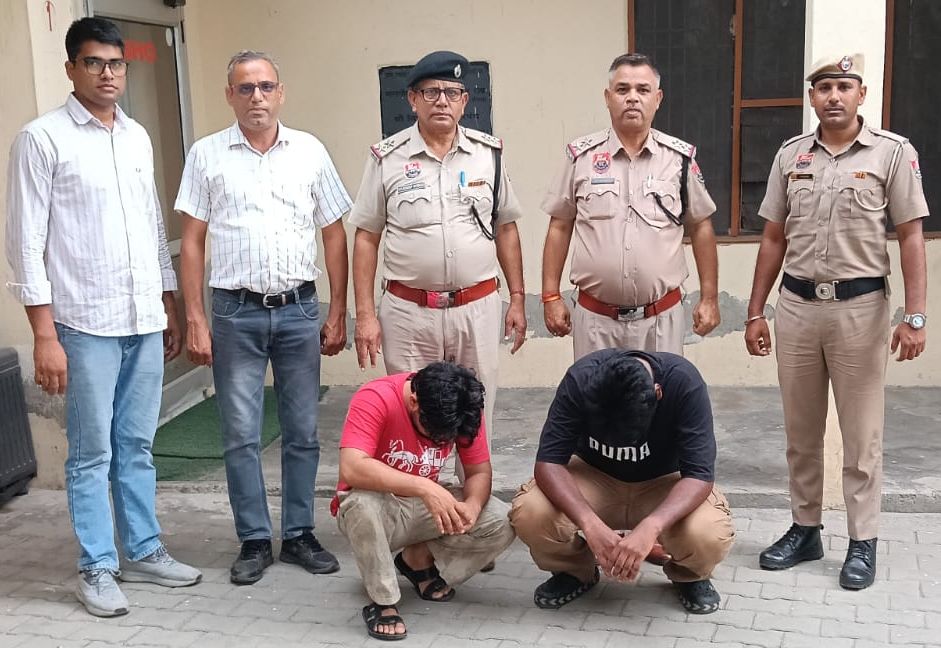 कैथल: एमबीबीएस में दाखिले के नाम पर 8 लाख की ठगी, दो आरोपी गिरफ्तार ठगी के दोनो आरोपी पुलिस गिरफ्त में