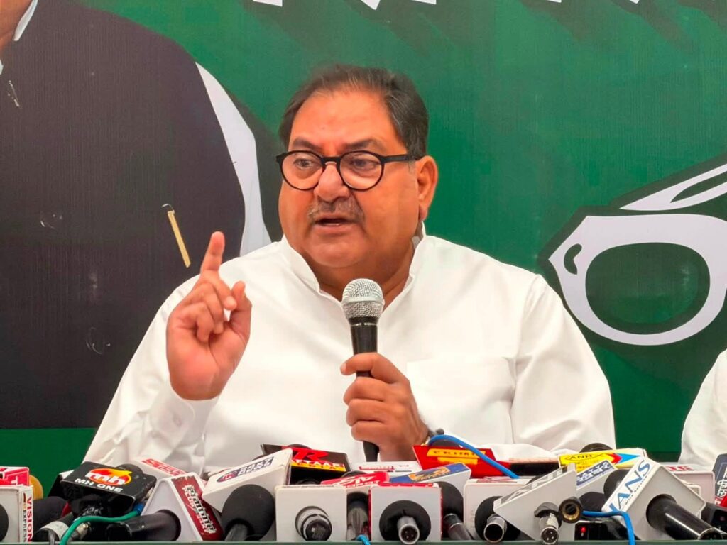 बीजेपी नहीं चाहती एसवाईएल का पानी हरियाणा को मिले: चौधरी अभय सिंह चौटाला