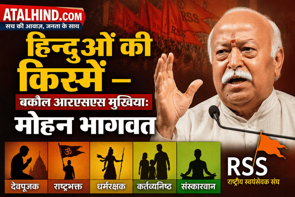 हिन्दुओं की किस्में – बकौल आरएसएस मुखिया हिन्दुओं की किस्में - राम पुनियानी का विचार आलेख