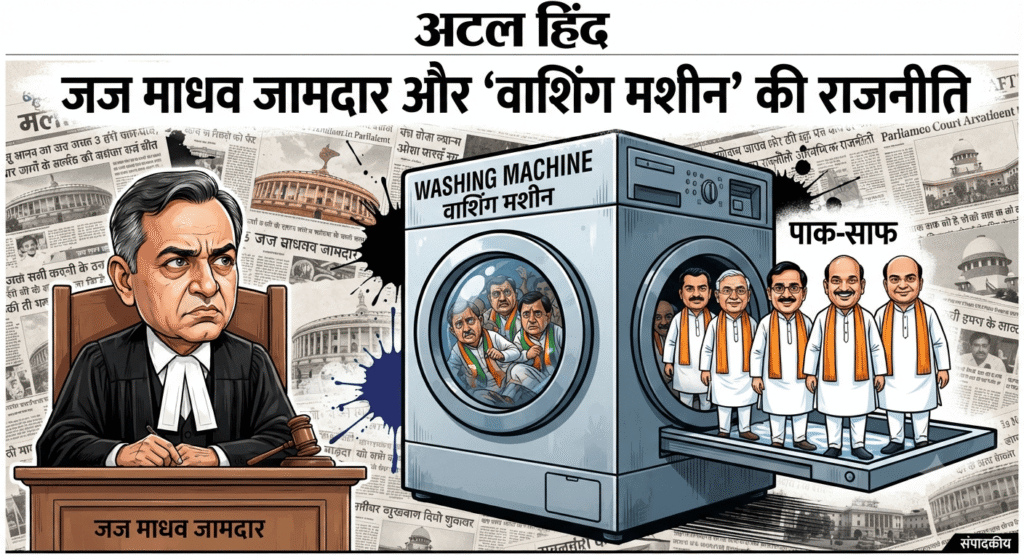 जज माधव जामदार और 'वाशिंग मशीन' की राजनीति