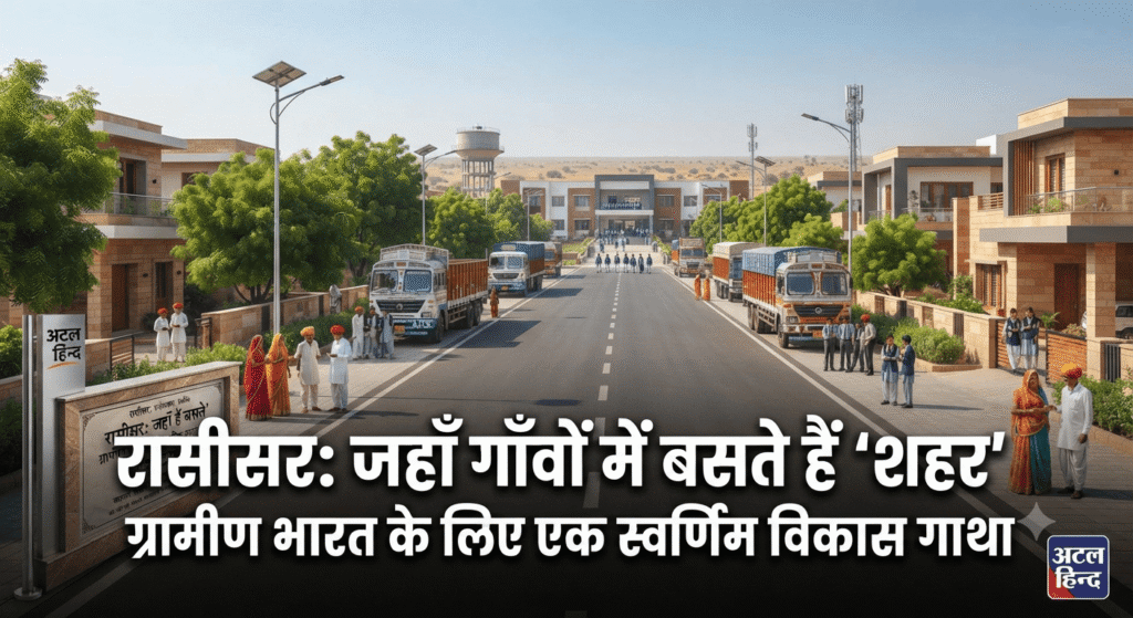 राजस्थान का सबसे अमीर गांव रासीसर ,आलीशान बंगले, ट्रांसपोर्ट बिजनेस और करोड़ों की कमाई की कहानी रासीसर: जहाँ गाँवों में बसते हैं 'शहर' — ग्रामीण भारत के लिए एक स्वर्णिम विकास गाथा