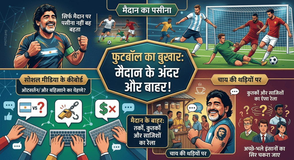 जब दुनिया पर फुटबॉल का बुखार चढ़ता है, तो सिर्फ मैदान पर पसीना नहीं बहता