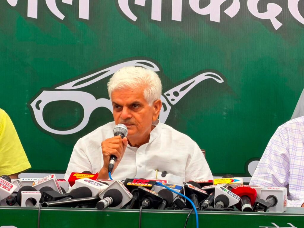 इंडियन नेशनल लोकदल के प्रदेश अध्यक्ष रामपाल माजरा