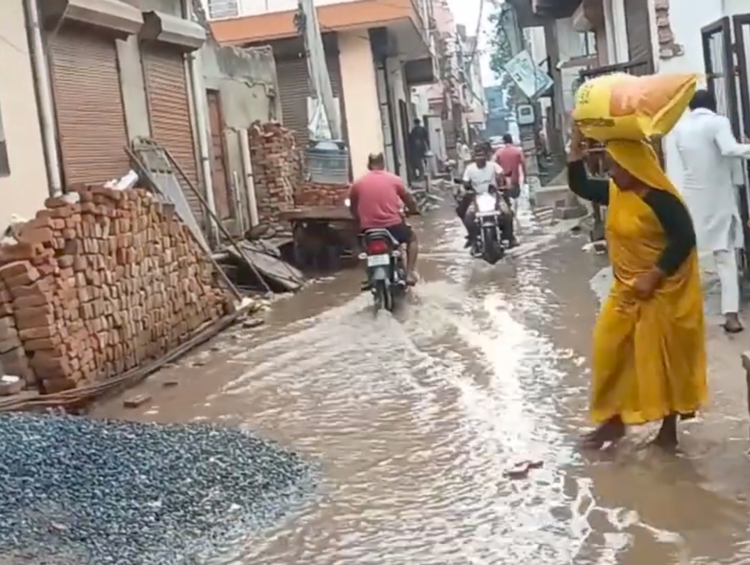 गंदे पानी की बदबू की वजह से यहां रहने वाले अनगिनत निवासी परेशान हो चुके हैं ।