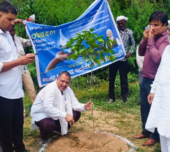 जाटोली मंडी परिषद पार्षदों की मनमानी पर मार्केट कमेटी चेयरमैन ने लगाया ब्रेक ! जाटोली मंडी मार्केट कमेटी पटौदी प्रशासन को बिना सूचना दिए पौधारोपण किया जाना पड़ा महंगा