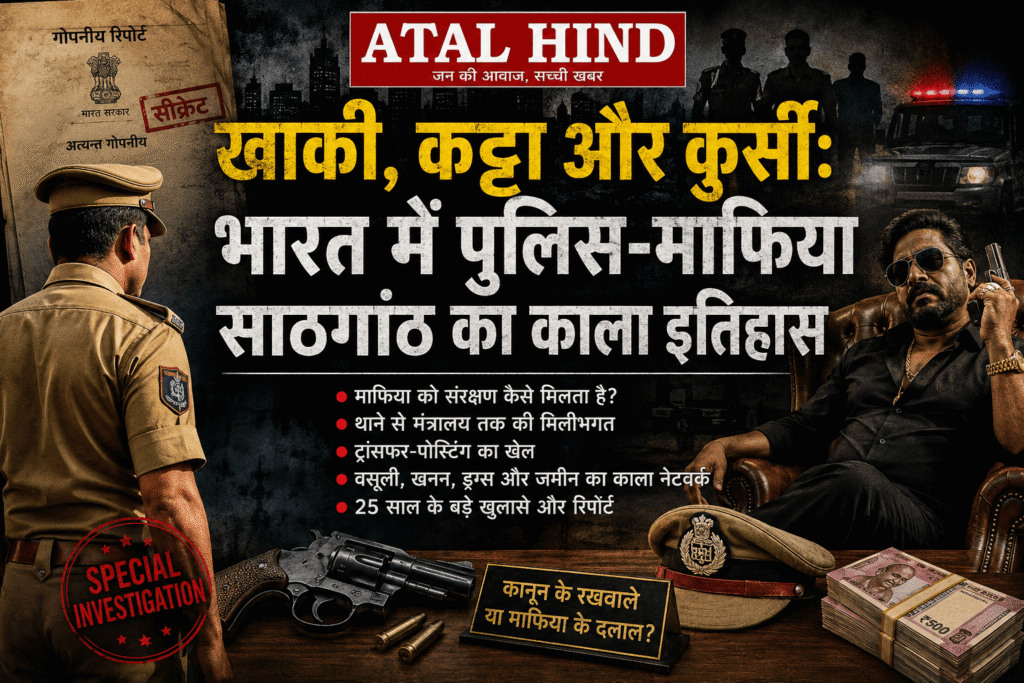 खाकी और जरायमपेशा का वो 'अंधेरा गठजोड़' जिसने तंत्र को खोखला कर दिया