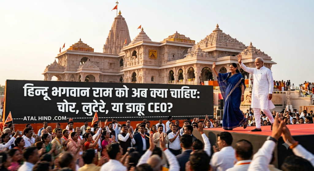 हिन्दू भगवान राम को अब क्या चाहिए ,चोर ,लुटेरे,या डाकू CEO हिन्दू भगवान राम को अब क्या चाहिए ,चोर ,लुटेरे,या डाकू CEO