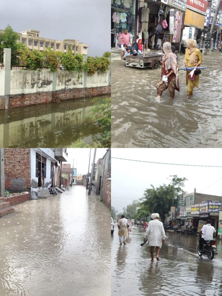 कलायत की सड़कों, गलियों और बाजारों में बरसाती पानी के हिलोरे दावों की चमक कागजों तक! जनता फिर बदहाली के हवाले कलायत की सड़कों, गलियों और बाजारों में बरसाती पानी के हिलोरे दावों की चमक कागजों तक! जनता फिर बदहाली के हवाले