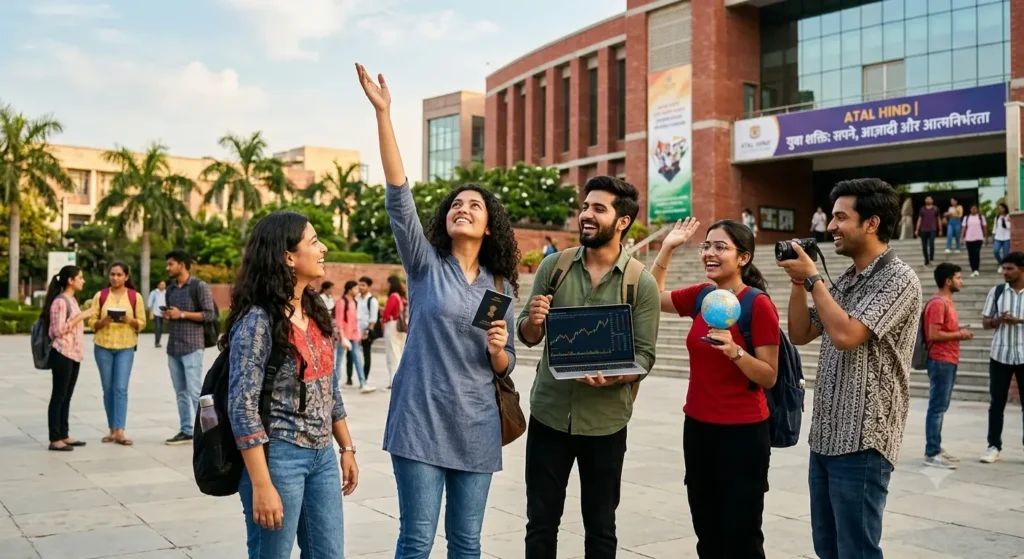 सोशल मीडिया, AI और Mental Peace आज के युवाओं का नया लाइफस्टाइल फंडा Atal Hind Youth Lifestyle Article Image by Rajkumar Agrawal