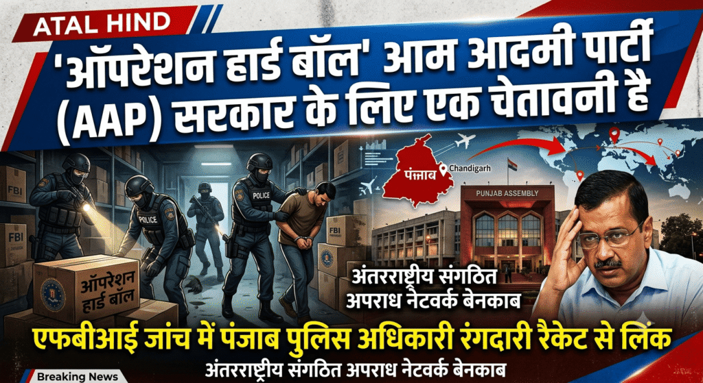 ऑपरेशन हार्ड बॉल' आम आदमी पार्टी (AAP) सरकार के लिए एक चेतावनी है