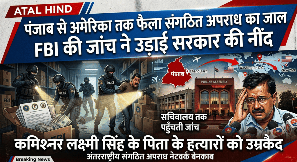 -पंजाब से अमेरिका तक फैला संगठित अपराध का जाल FBI की जांच ने उड़ाई सरकार की नींद