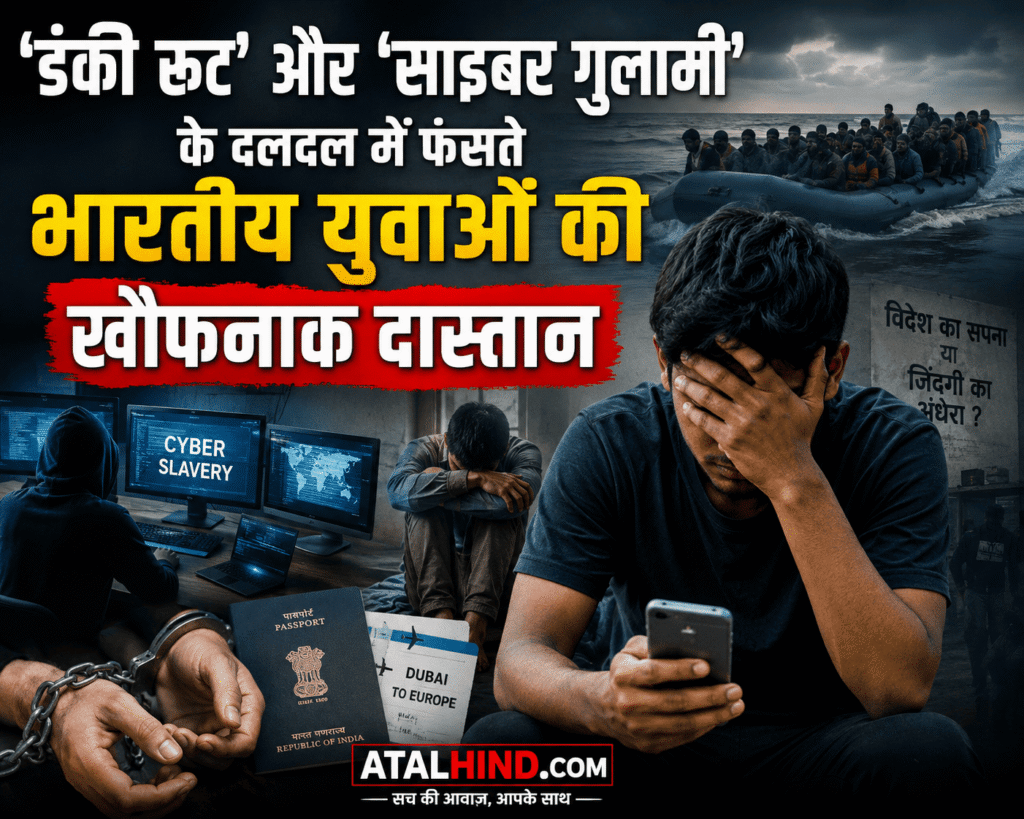 डंकी रूट का सच,मानव तस्करी और ट्रेवल एजेंट